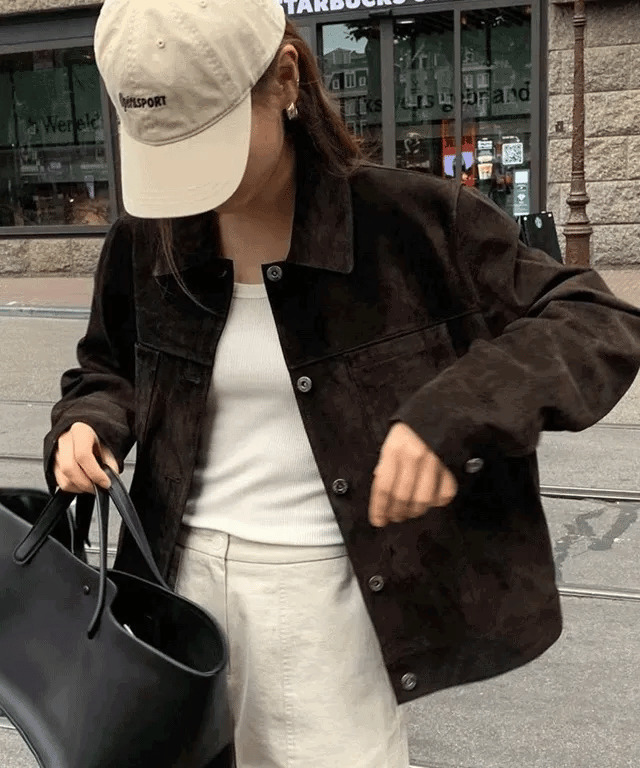 【🤎Soft】Suede Jacket