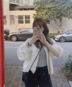 Korean website homemade simple slim-fit vest 