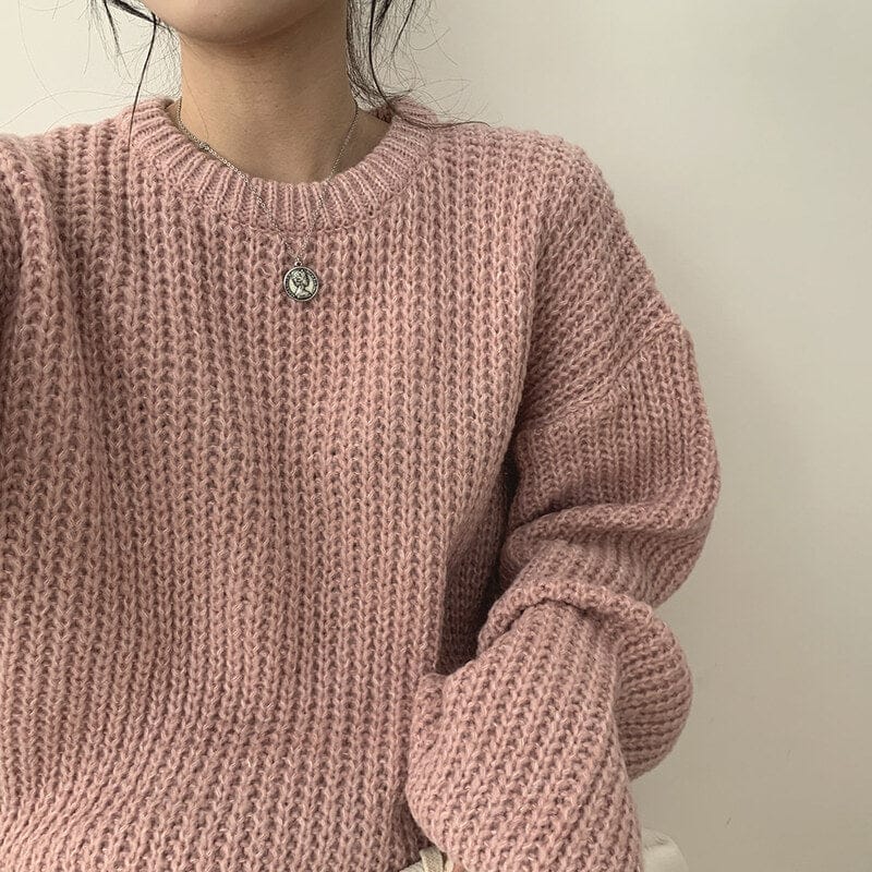 【🍷Christmas &amp; New Year PICK】Cream Puff Pastry Knit Top