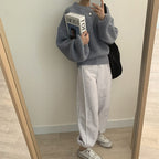 【🍷Christmas &amp; New Year PICK】Cream Puff Pastry Knit Top