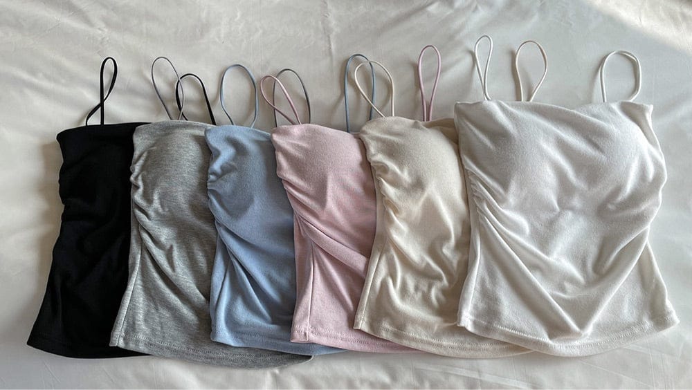 【Essential Item】☁️✨Comfy Padded Bra Top 