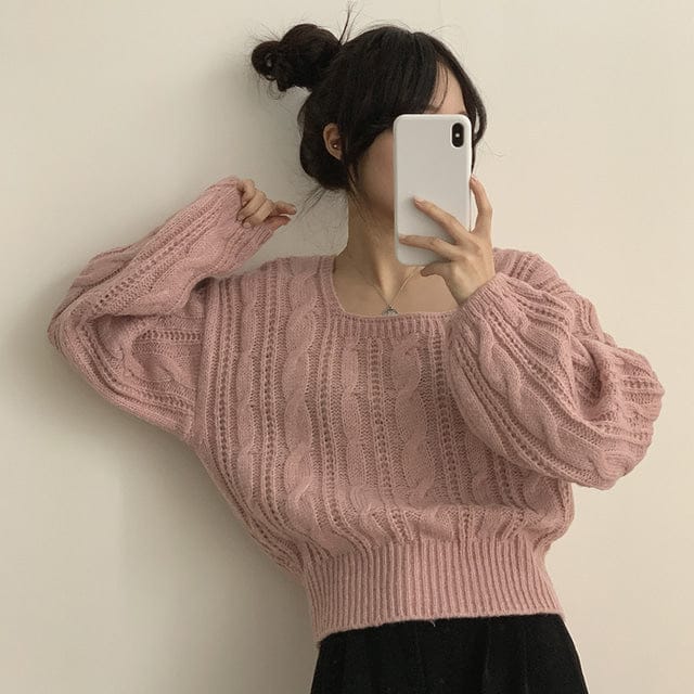 【🍷聖誕新年PICK】Cable Square Knit