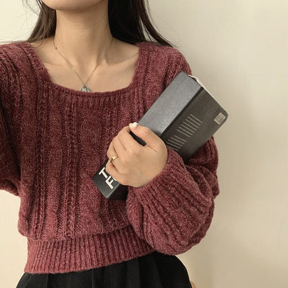 【🍷聖誕新年PICK】Cable Square Knit