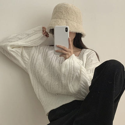 【🍷聖誕新年PICK】Cable Square Knit