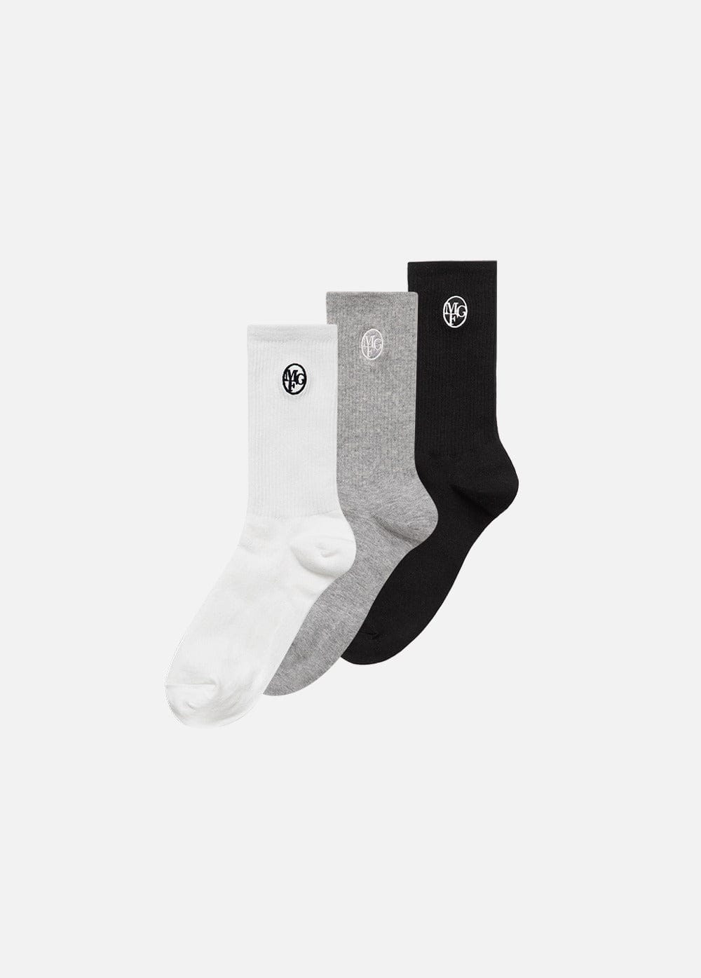 Marithe 3PACK EMBROIDERY SOCKS – DELUNA