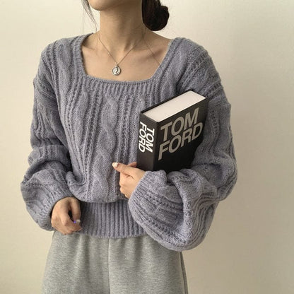 【🍷聖誕新年PICK】Cable Square Knit