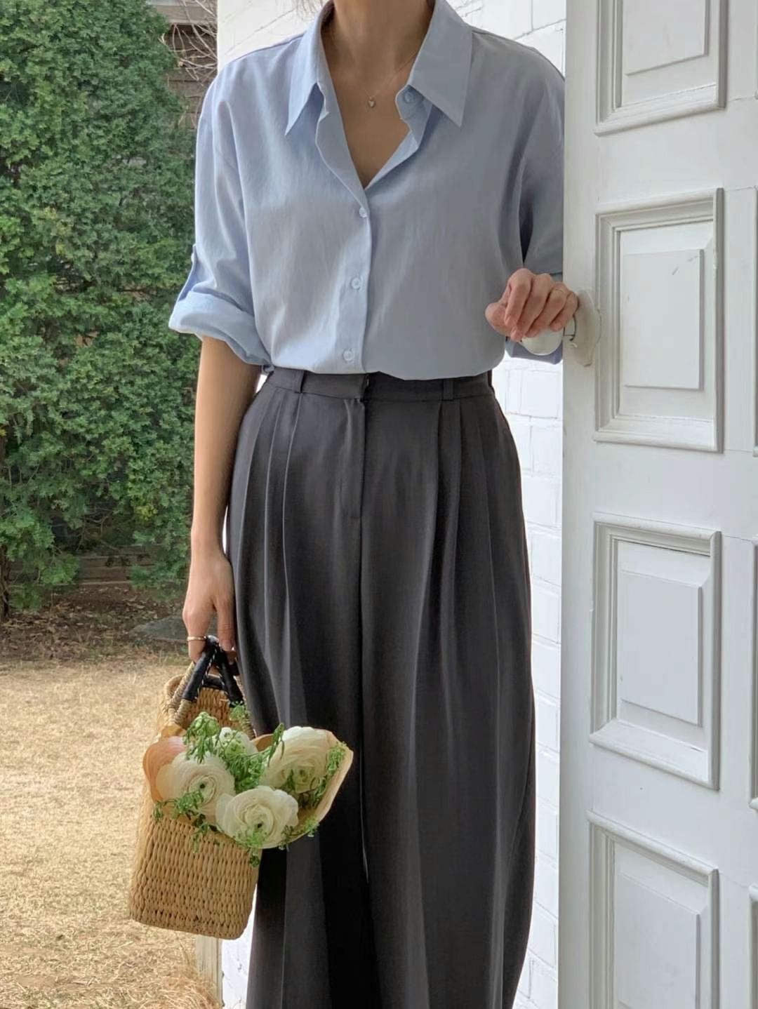 垂感直筒西褲2.0（可改短）