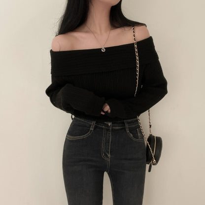 🥂Darling Off Shoulder Knit