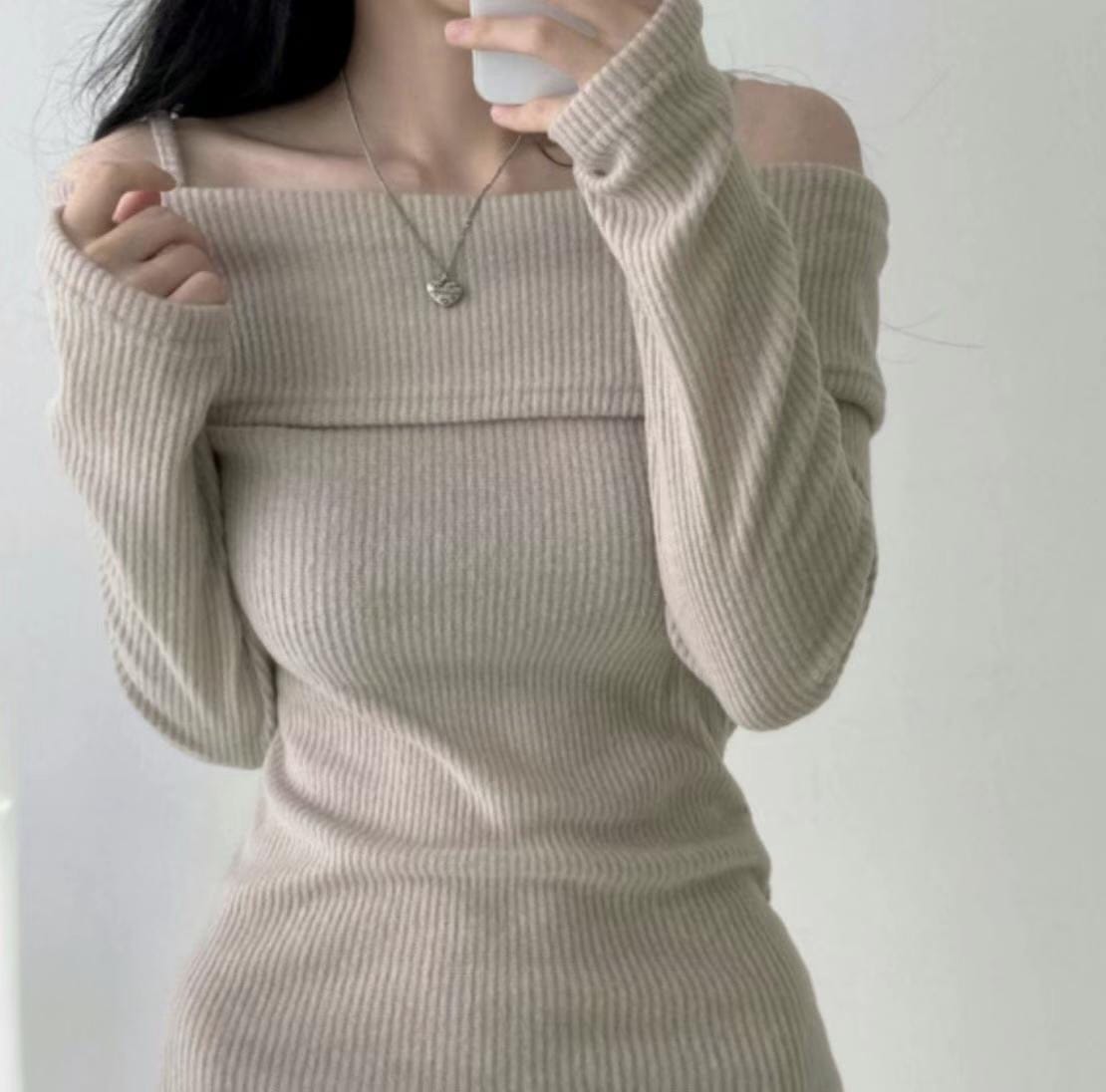 Date Knit Dress