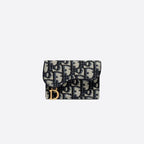 (In Stock) DIOR SADDLE Flip Card Holder 