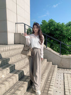 垂感直筒西褲2.0（可改短）