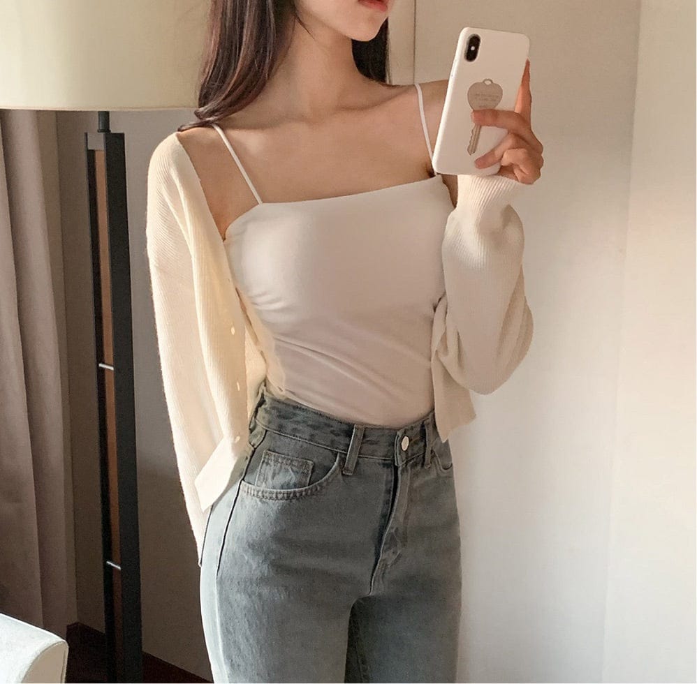 【Essential Item】☁️✨Comfy Padded Bra Top 