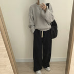 【🍷Christmas &amp; New Year PICK】Cream Puff Pastry Knit Top